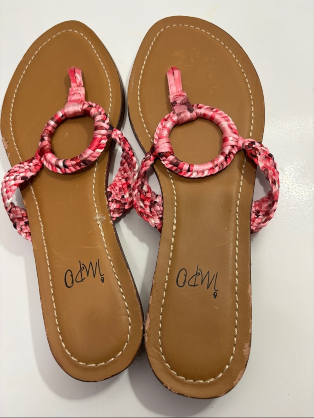 Impo brand thong sandals Size 9 medium
